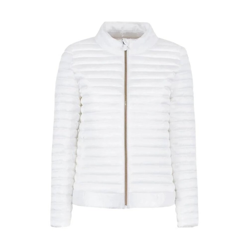 Save the Duck White Puffy Daisy Jacket Size Womens Med- Large  NWT